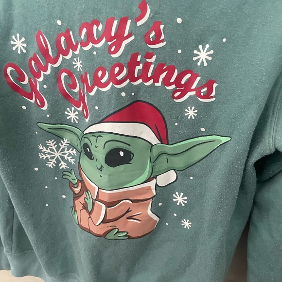 Star Wars Green Sweatshirt Casual - Picture 5 of 5